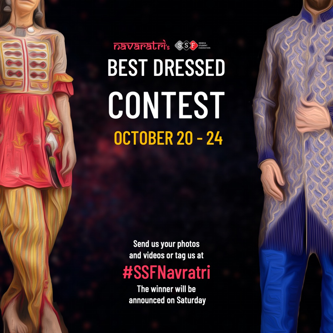 Navratri Celebration Best Dressed Competition Seneca Student Federation